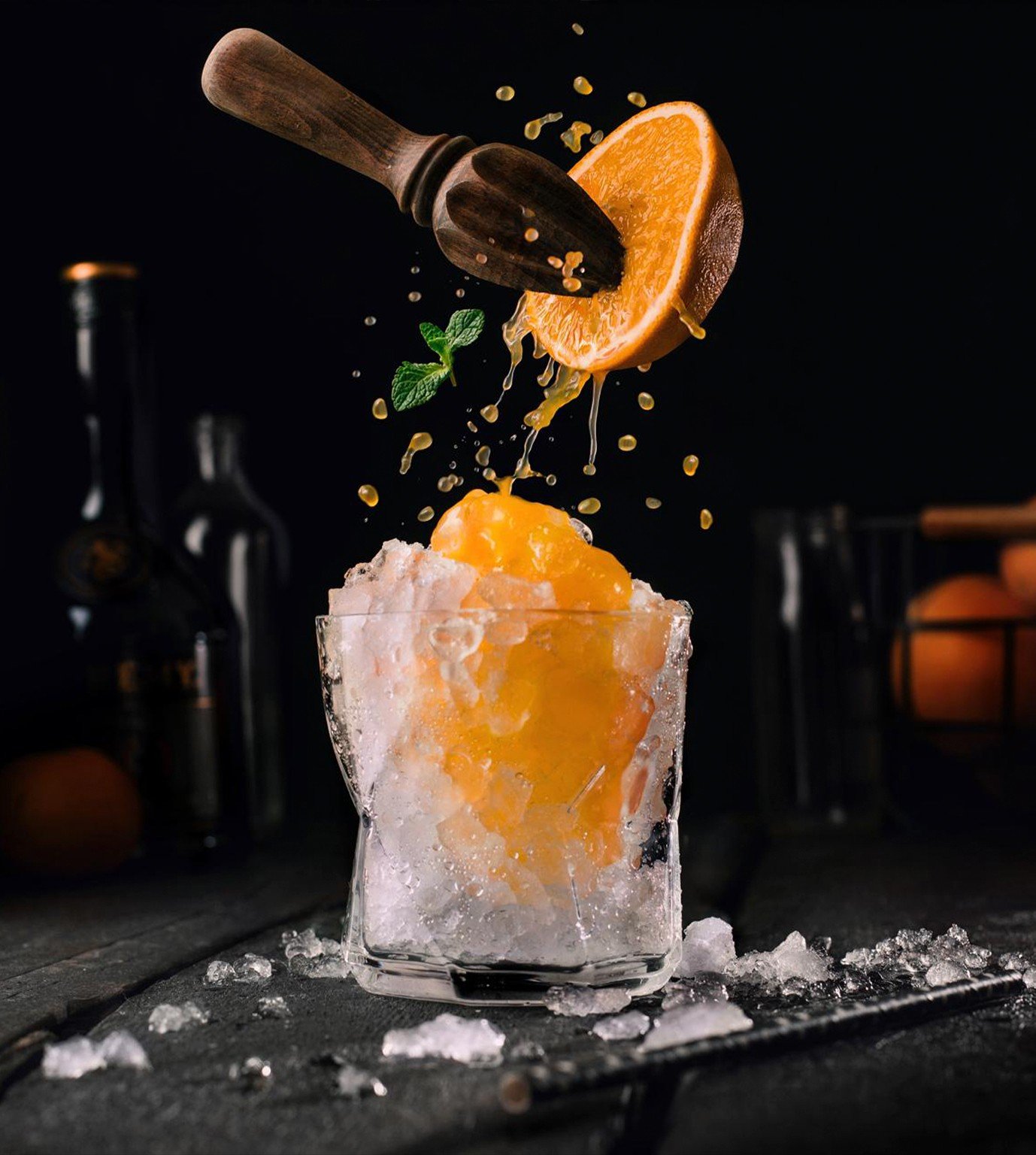 Cocktail hospitality photography